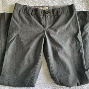 Banana Republic Logan Fit Grey stretch slacks
